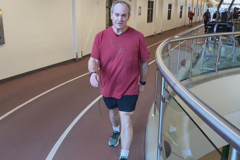 Edmonton man walks the walk with 70,000 steps to celebrate 62nd birthday