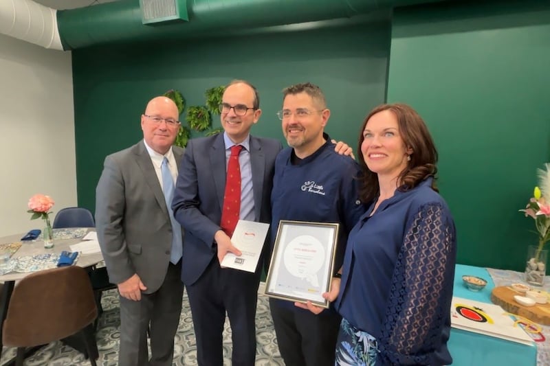 Prescott, Ont. Spanish restaurant receives prestigious award from Spain