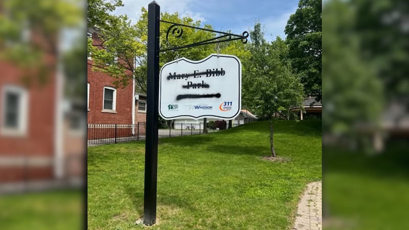 ‘It’s very disappointing’: Vandalism at Mary E. Bibb Park sparks concern