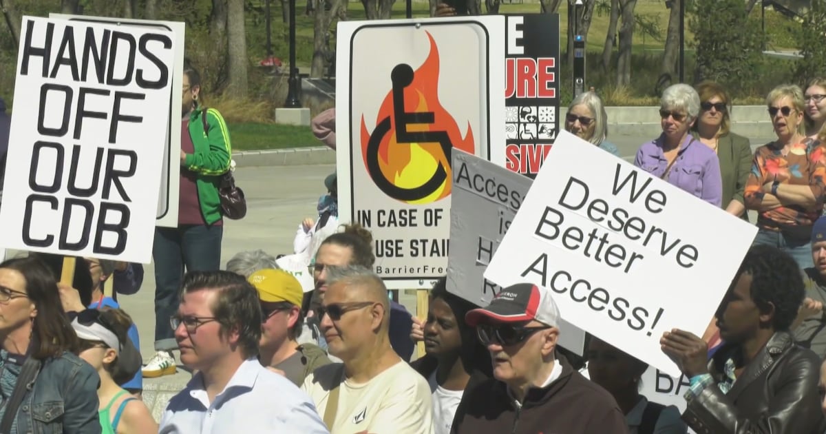 Alberta disability benefit protest planned for Calgary