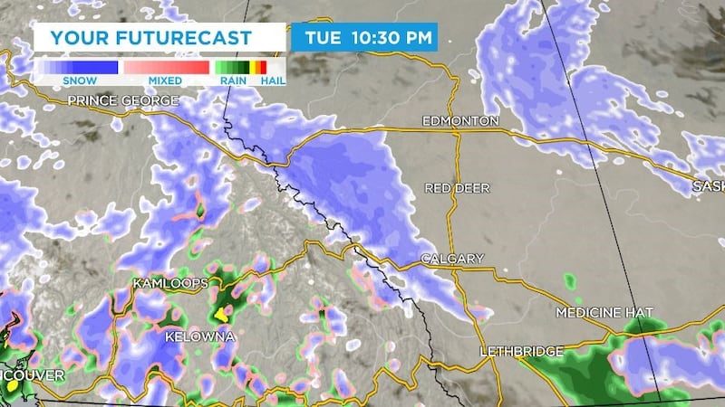 Calgary weather: Snow expected to return on Tuesday