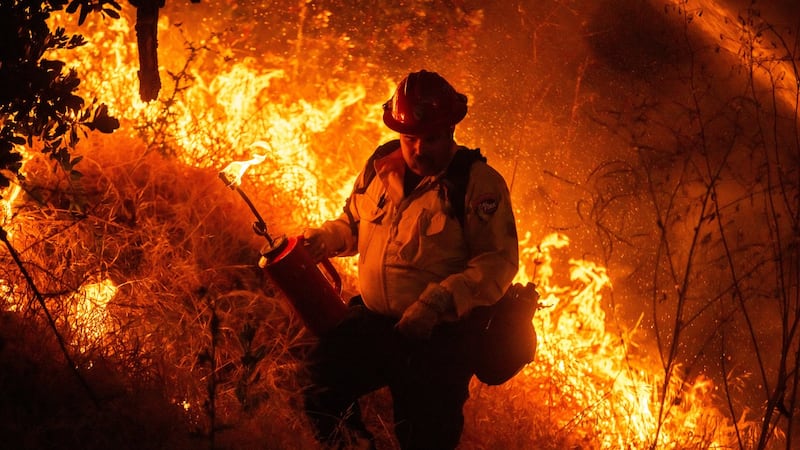 More than 17,000 under evacuation orders as Southern California wildfire threatens homes