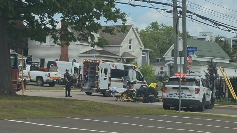 Cyclist taken to hospital after collision in Moncton