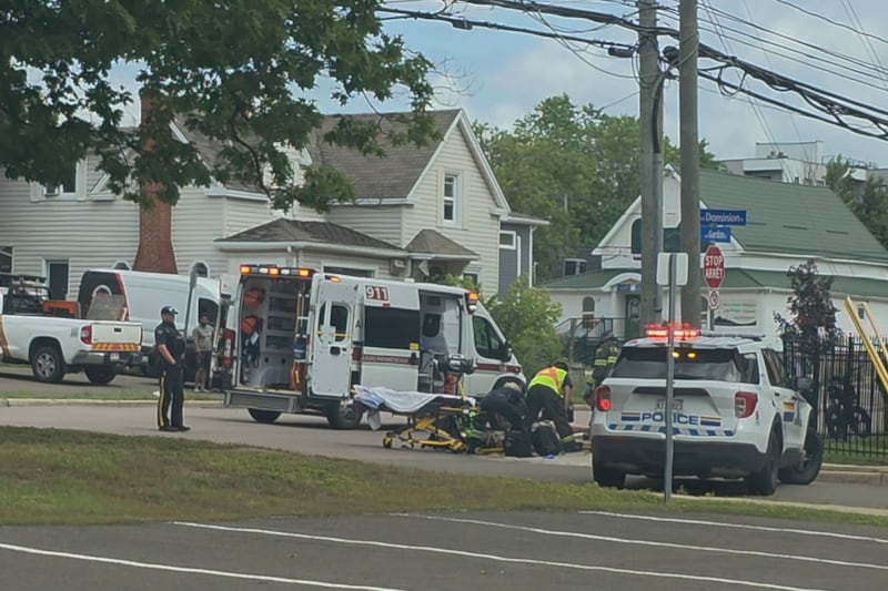 Cyclist taken to hospital after collision in Moncton