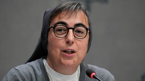 Pope promotes Italian nun to top migrant role in his first major appointment of a woman to Holy See