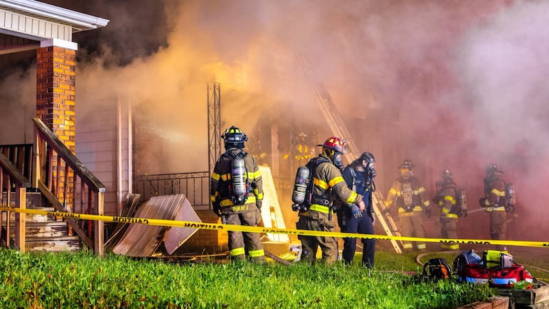 House fire leaves four people displaced