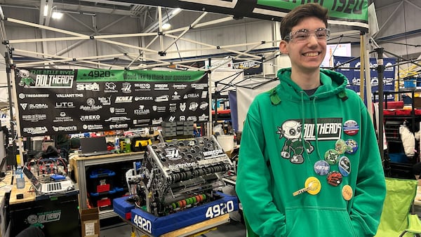 ‘Sport of the mind’: Students test skills in robotics competition