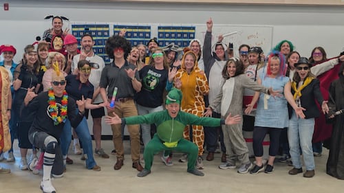 ‘You have to bring joy to the job’: Retiring teacher wears different costume each day of final year