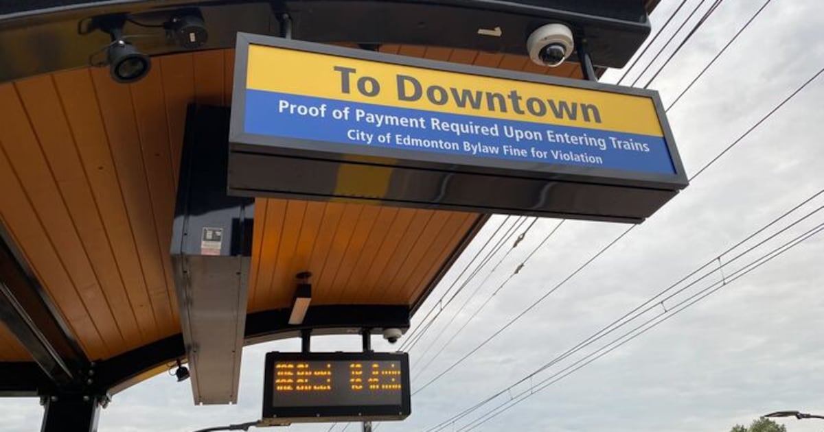 Pedestrian hit by LRT train in downtown Edmonton