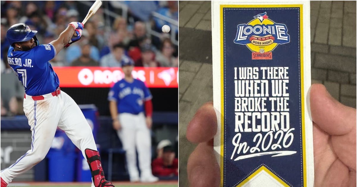 Blue Jays fans break Loonie Dog record