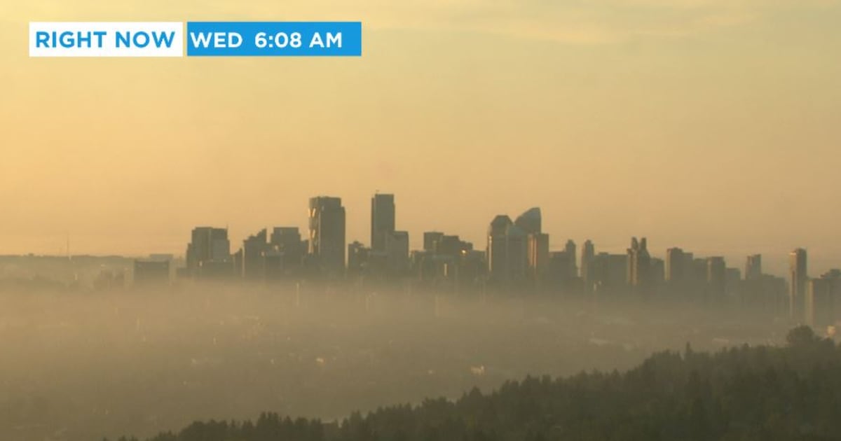 Calgary weather: Foggy start to a warm day; thunderstorms possible
