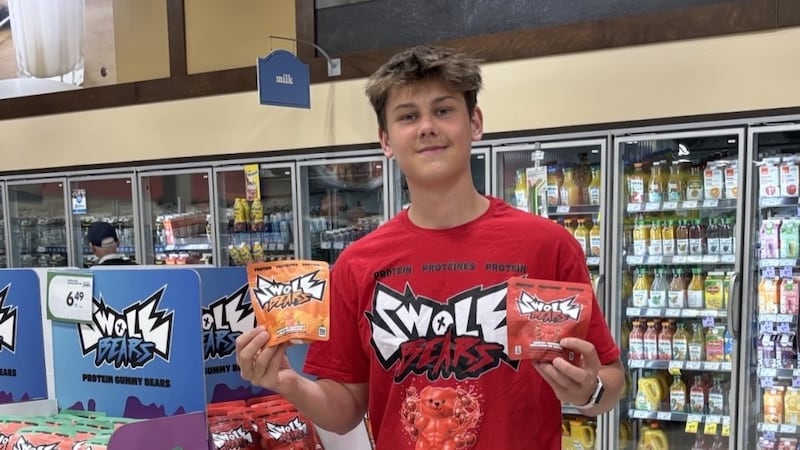 Get swole: N.S. teen moves protein gummy bear business into production facility