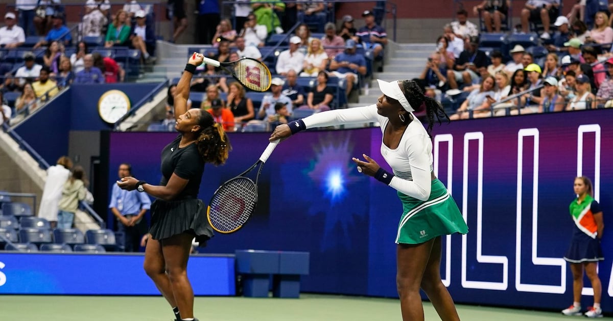 Serena and Venus Williams to play doubles together at the Cincinnati Open