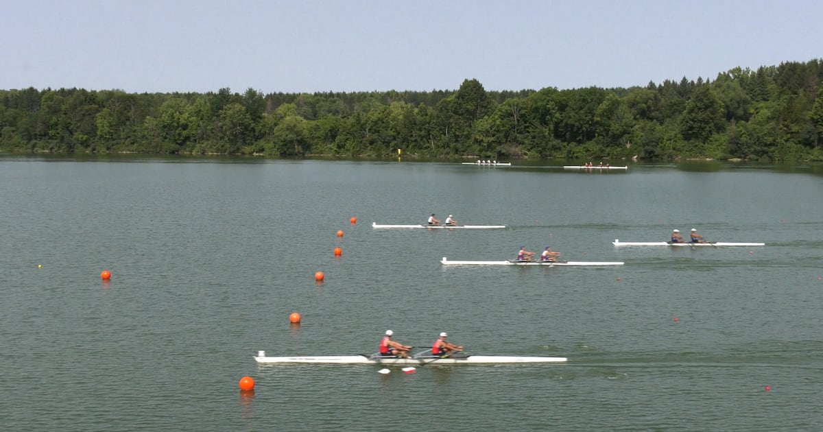 World rowing event takes place on Fanshawe Lake