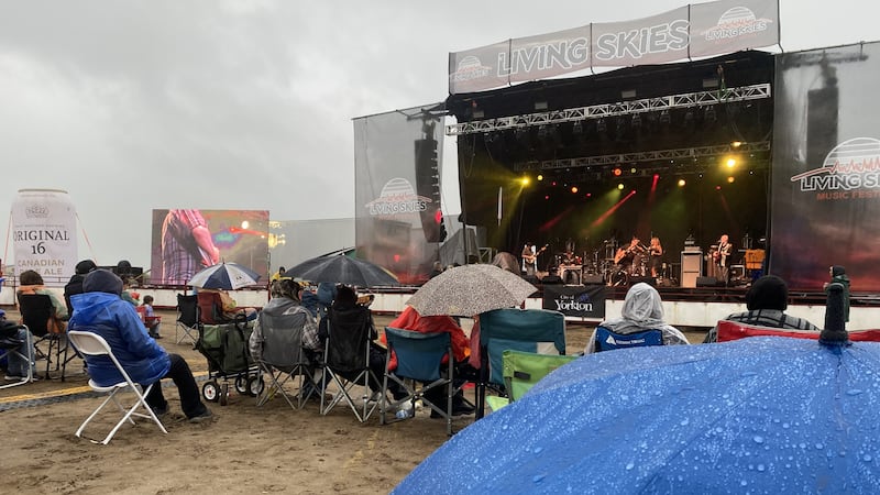 Rain doesn’t stop Yorkton’s inaugural Living Skies Music Festival from kicking off