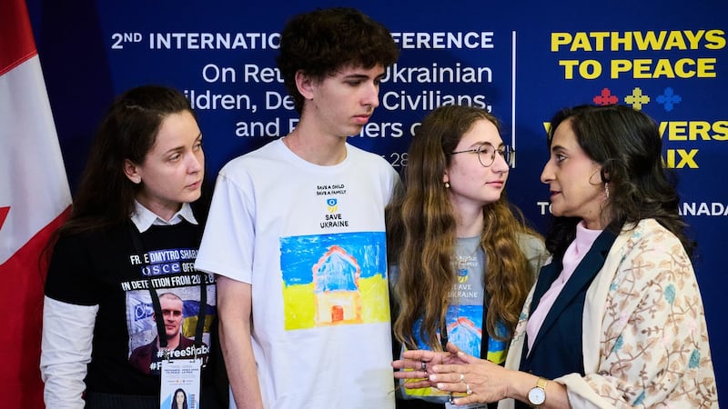 More than 50 countries vow at Toronto summit to save Ukrainian kids from Russia