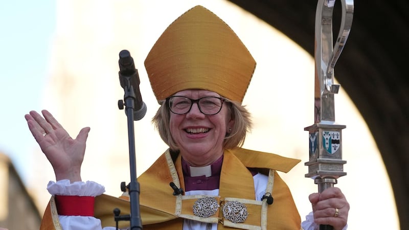 Pope Leo vows to keep working to overcome differences in meeting with first Anglican female leader
