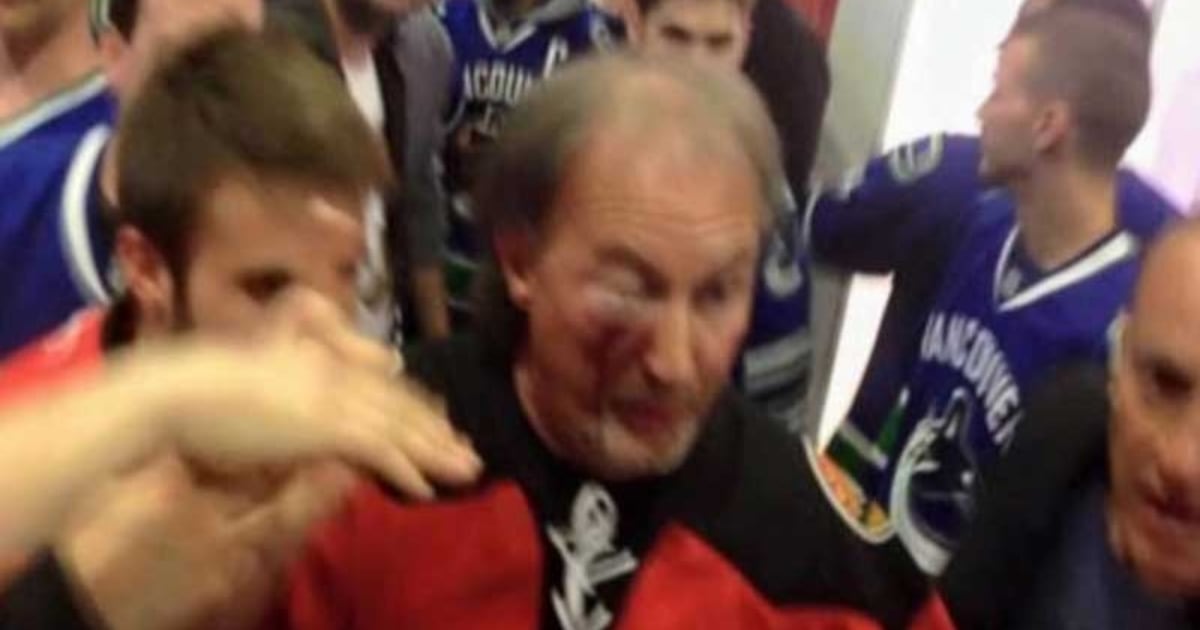 Caught on camera: Fan fight at Rogers Arena
