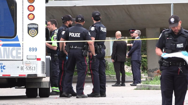 2 men charged with murder following fatal weekend brawl in North York