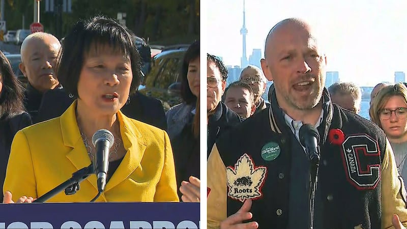 ‘Neck and neck’: Bradford says city ready for change as Chow urges supporters to vote