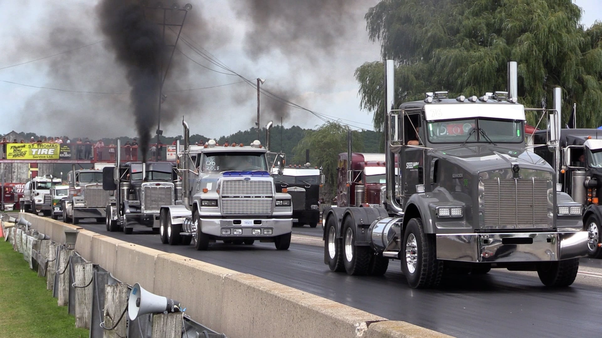 ‘A good tribute to him’: memorial ride honours St. Thomas trucker killed in Hwy 403 crash