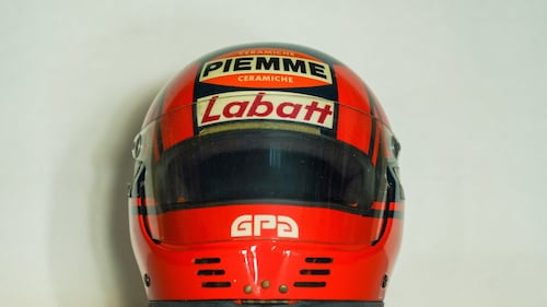 Helmet worn by Canadian F1 great Gilles Villeneuve sells for record US$1.25M