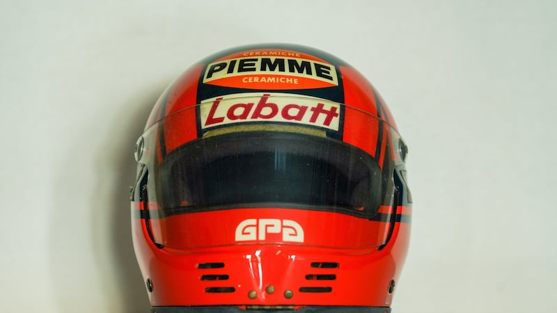 Helmet worn by Canadian F1 great Gilles Villeneuve sells for record US$1.25M