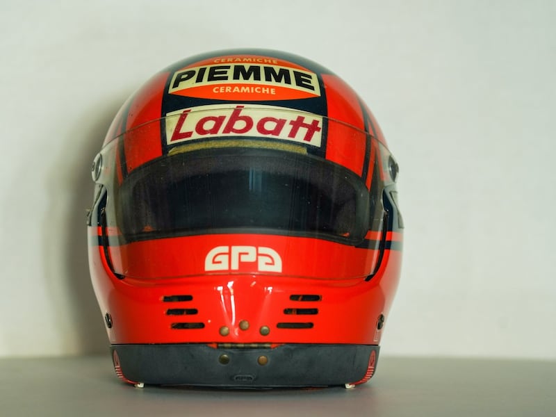 Helmet worn by Canadian F1 great Gilles Villeneuve sells for record US$1.25M