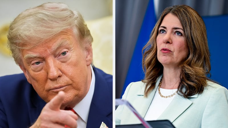 ‘I hope diplomacy will prevail’: Alberta Premier Danielle Smith comments on tariffs