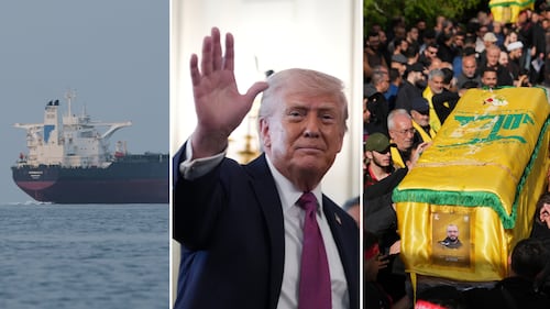 ‘They want it open,’ says Trump after Iran fires on more ships in strait