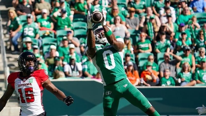 Milligan Jr. leaves Riders’ opener with upper body injury