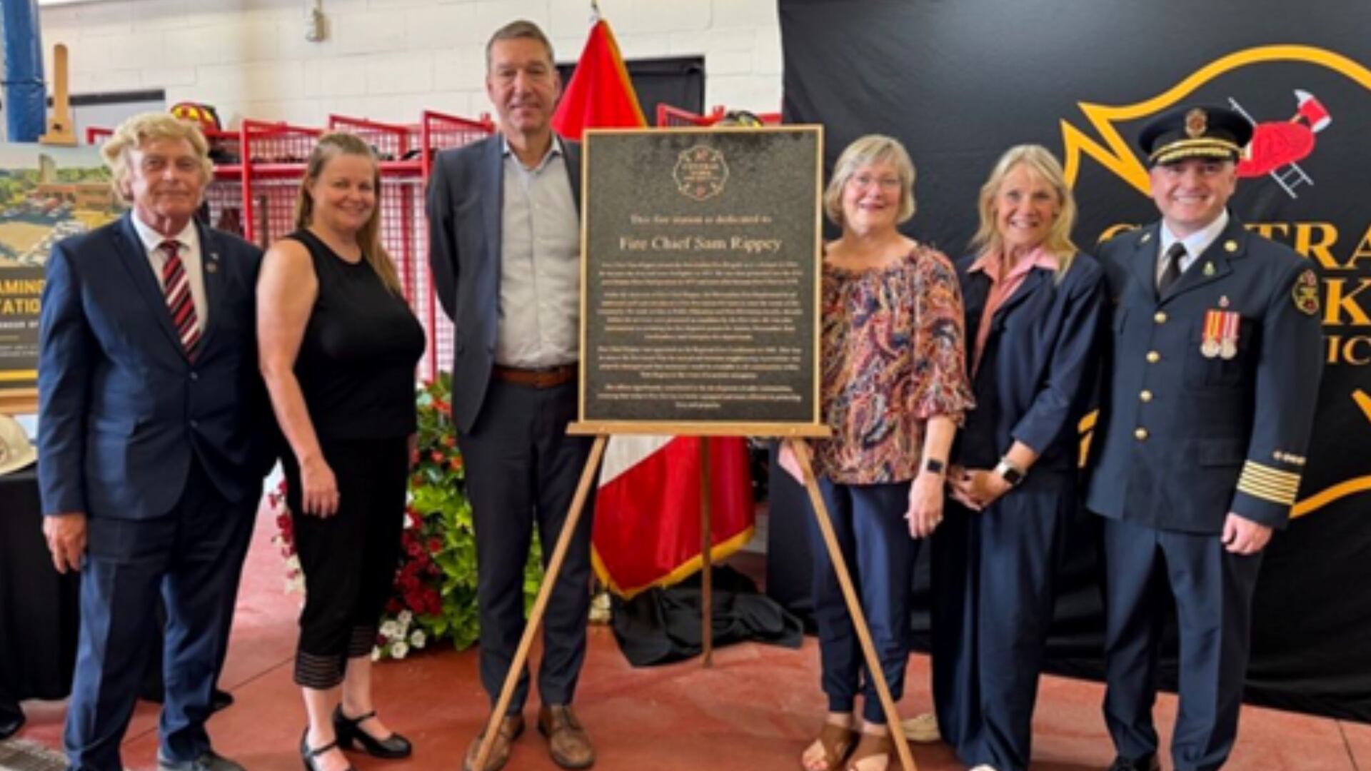 Ed Rippey Newmarket fire station officially renamed to honour legacy of late Sam ...