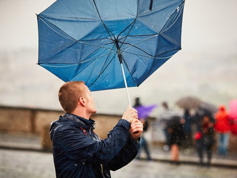 Quarter-sized hail could blast the region, winds up to 90 km/h