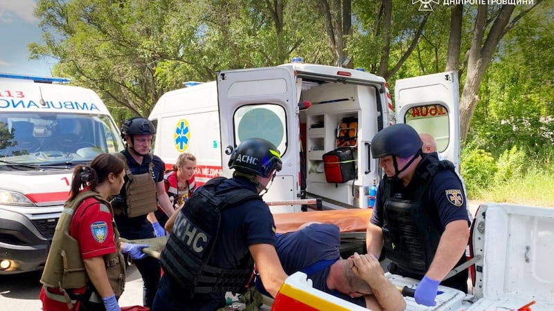 Zelenskyy condemns 'horrific attacks' as Russian strikes kill 8, wound 35 in Ukraine