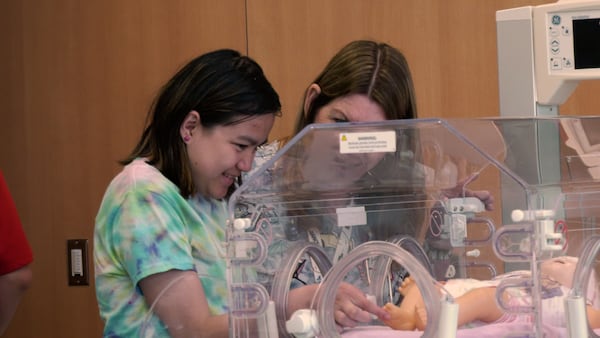 Students with disabilities learn what to expect when visiting the hospital