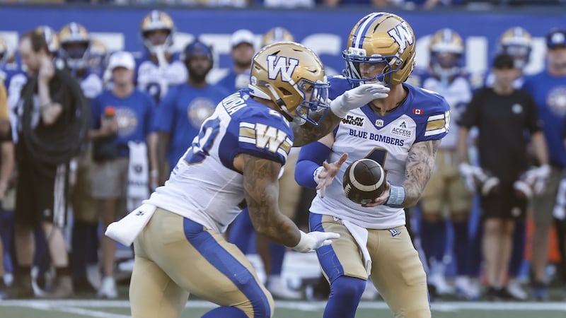 Vaval's return touchdown turns the tide for Blue Bombers in 30-21 win over Argonauts
