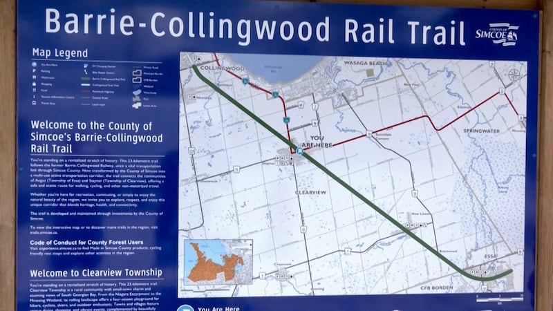 Barrie Collingwood Railway Active Transportation Trail extension opens