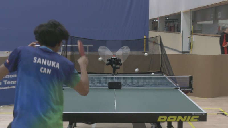 Edmonton teen wins at table-tennis nationals, aims for Olympic team berth