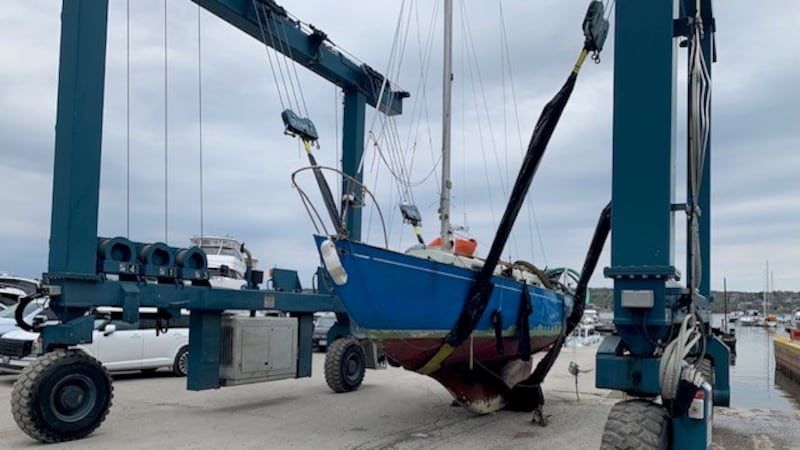 Sailor rescued after sinking sailboat removed near Penetanguishene’s Discovery Harbour