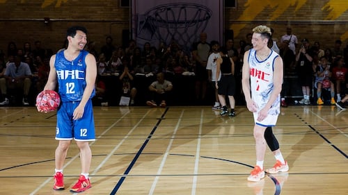 Simu Liu and Jeremy Lin are bringing hoops and hope to this Canadian city