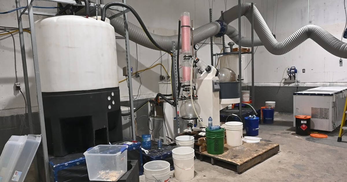 RCMP bust Sturgeon Falls drug lab, seize $550K in drugs
