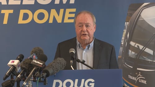 Doug McCallum announces new Surrey mayoral bid with zero property tax pledge