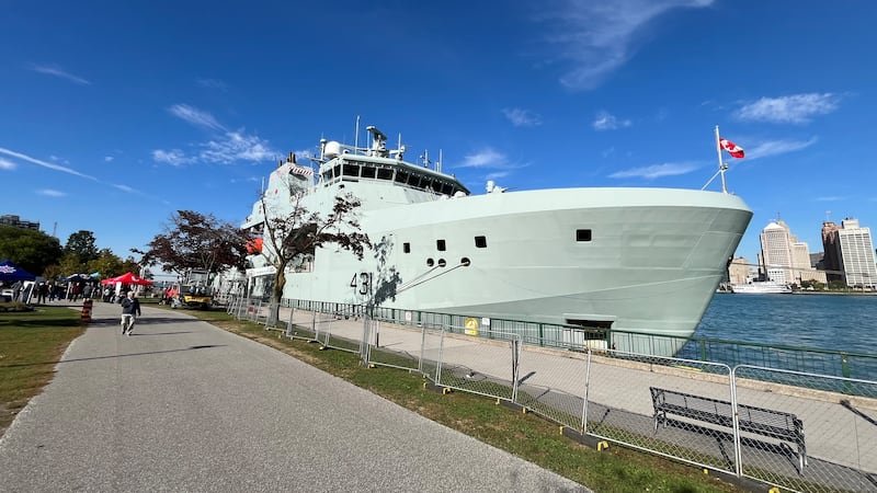 HMCS Margaret Brooke in Windsor