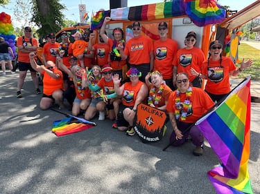 Halifax Search and Rescue is seen at the 2026 Halifax Pride Parade. (CTV/Jesse Thomas)