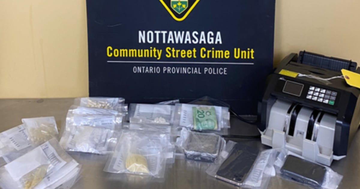 A joint trafficking investigation led to the arrest of two Innisfil residents