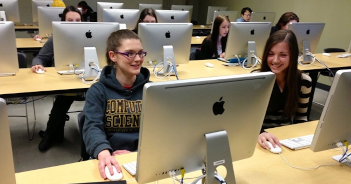 Women. Computer Competition First all-female team heading to computer science competition