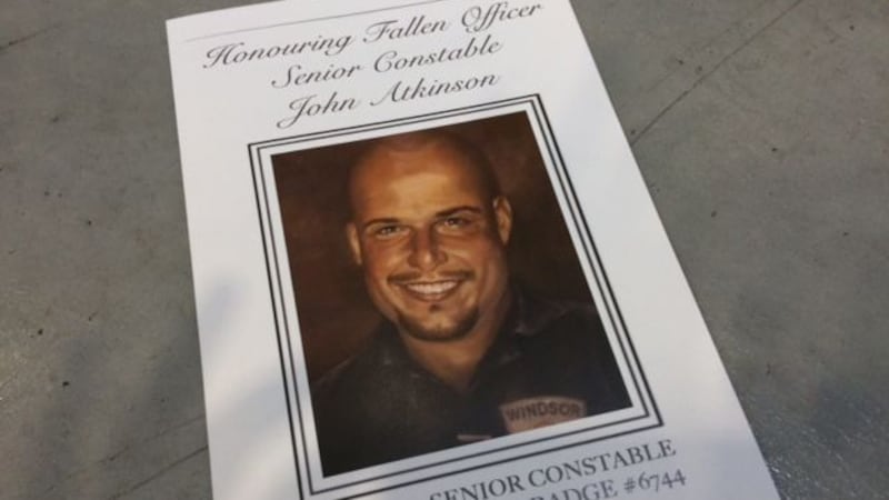 Windsor officer John Atkinson remembered 20 years after line-of-duty killing