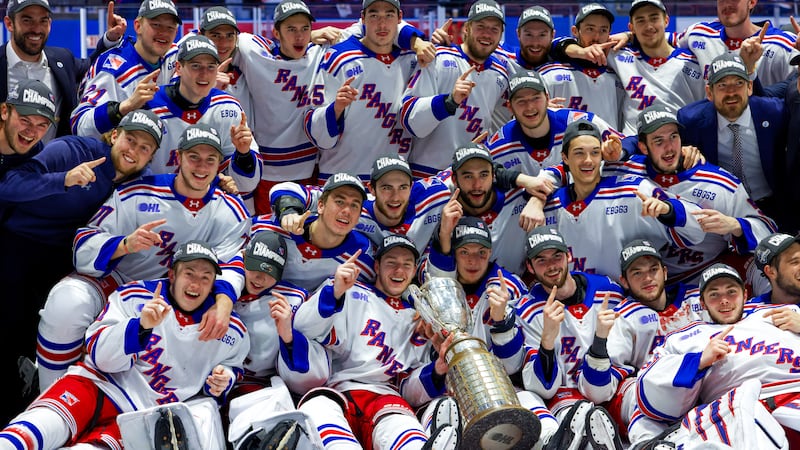 ‘We’re there to win’: Rangers ride championship wave into Memorial Cup after historic OHL sweep