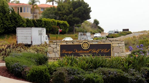 A man arrested at Trump golf course near Los Angeles set to appear in court on weapons charge