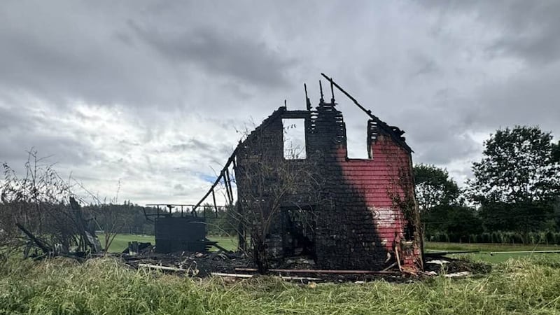 Fire wrecks B.C.'s historic Little Red House, beloved by painters and photographers